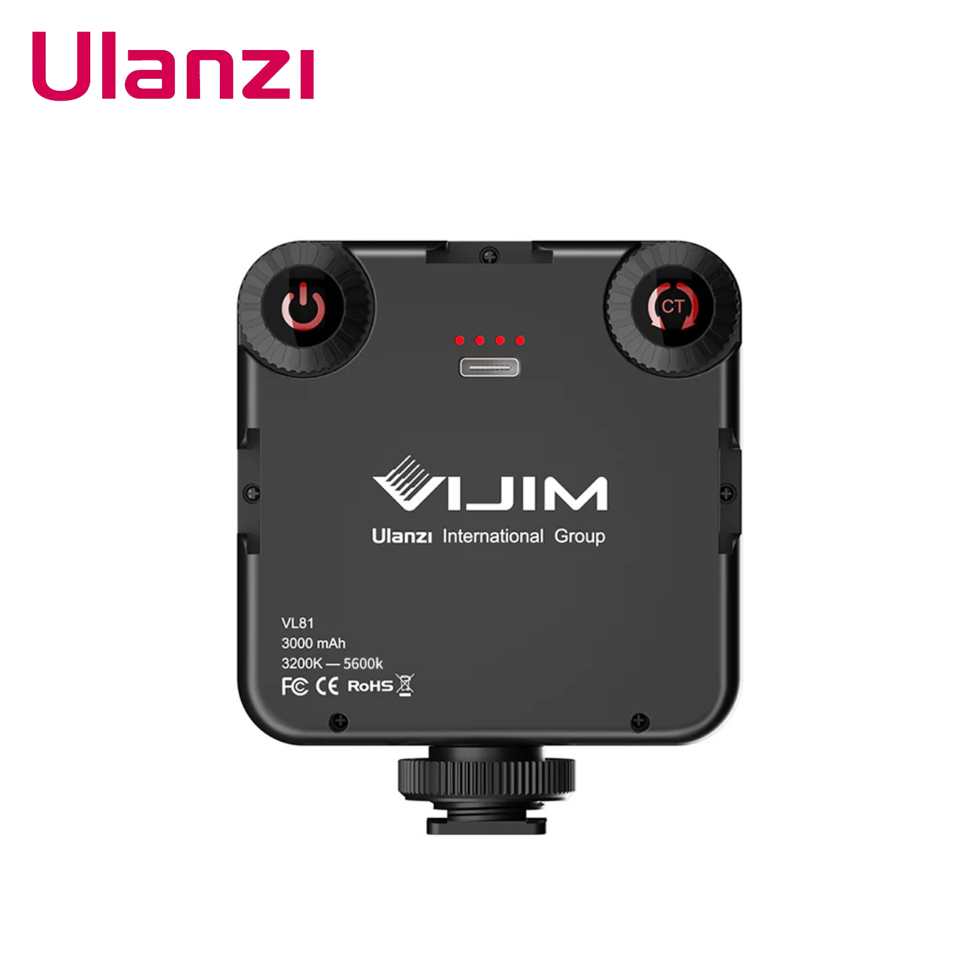 MINI PANEL LED ULANZI VL81 RECARGABLE BICOLOR
